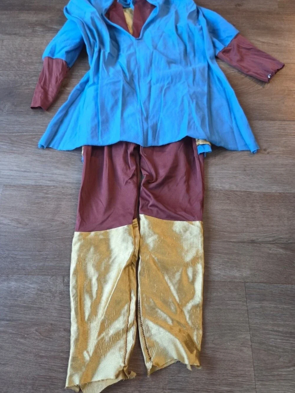 Vintage 90s Disney Hunchback of Notre Dame Pheobus Halloween Costume size 4-6